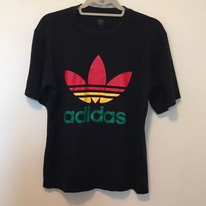 Never worn adidas logo tee